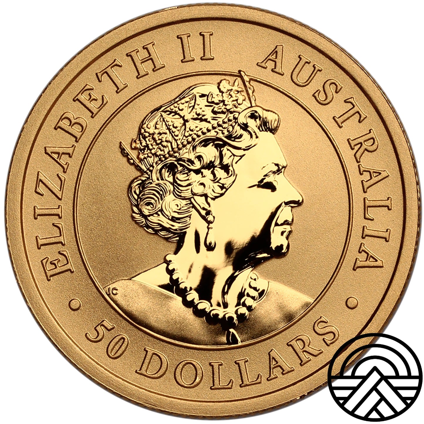 Australia, 50 Dolarów, 2022 r. Kangur 1/2 Oz Au 999