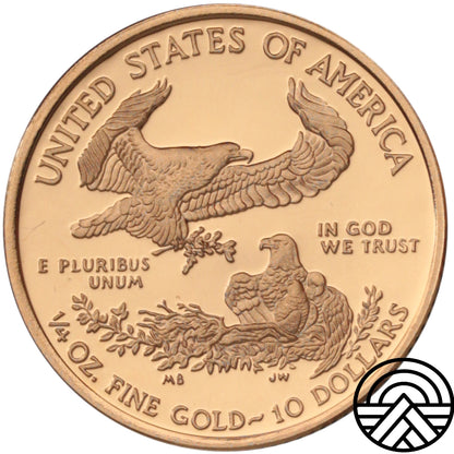 USA, 10 Dolarów, 2011 r. 1/4 Oz Au 999