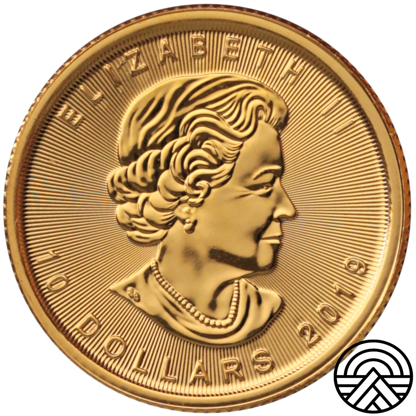 Kanada, 10 Dolarów, 2019 r. Liść Klonowy, 1/2 Oz Au 999,9