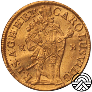 Węgry, Karol III, Dukat, 1716 r. Super!