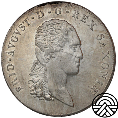 Niemcy, Saksonia, Fryderyk August I, Talar, 1816 r. Super!