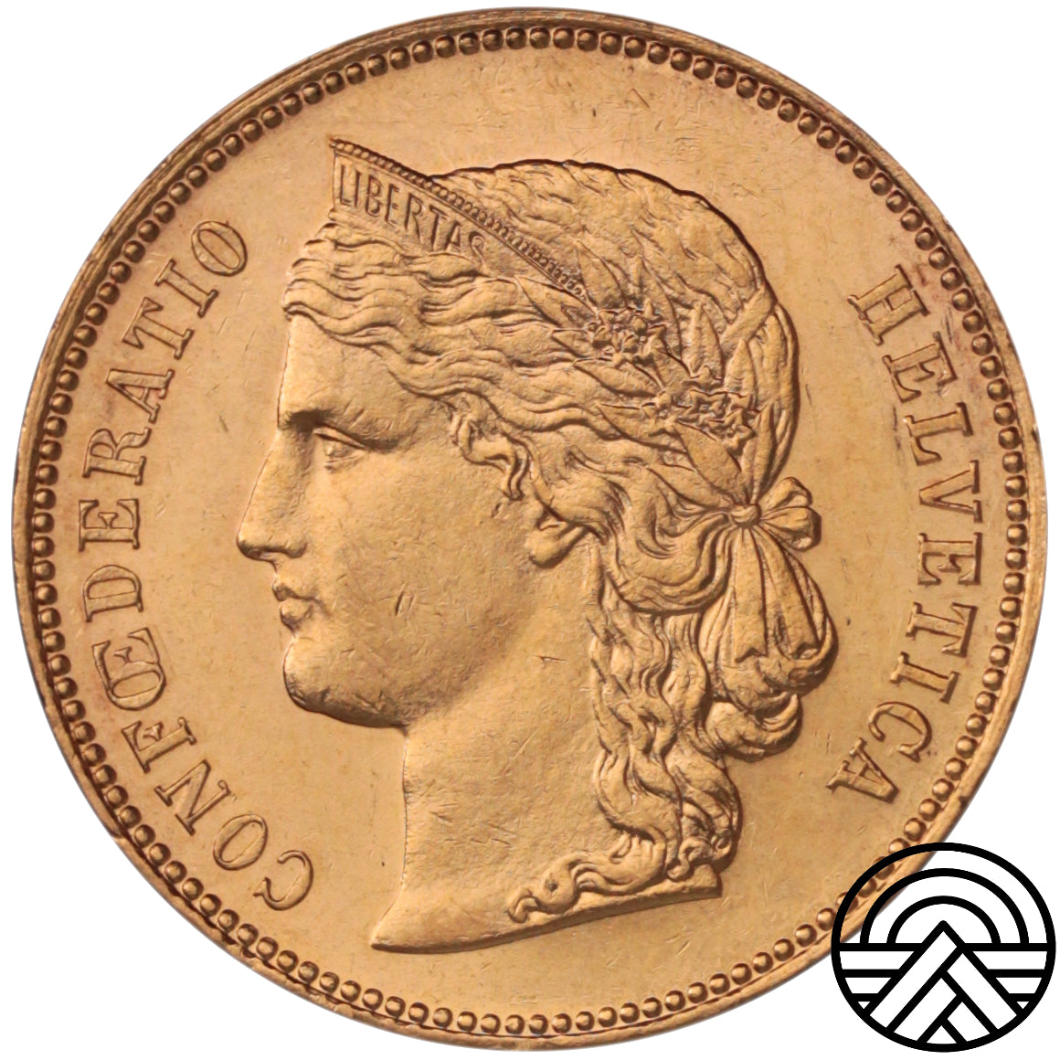 Szwajcaria, 20 Franków, 1896 r.