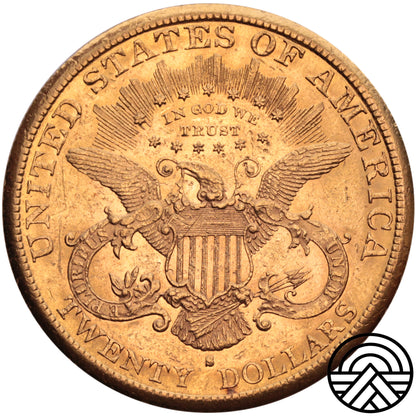 USA, 20 Dolarów 1887 r. "Liberty Head"