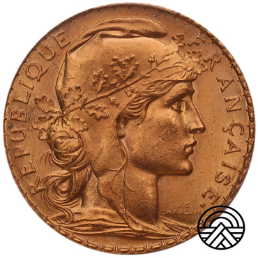 Francja, 20 Franków 1907 r.