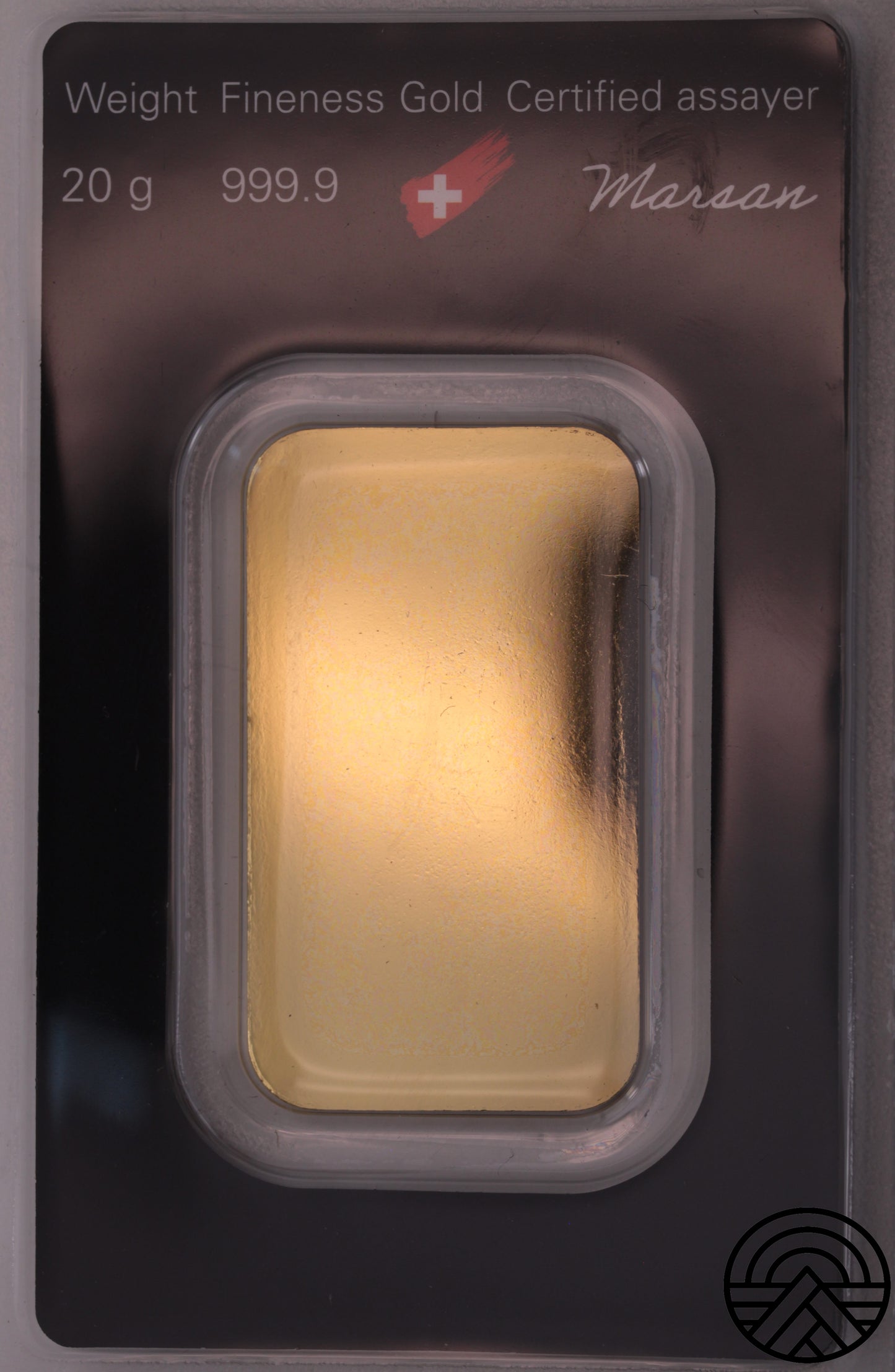 Argor - Heraus, Sztabka 20 g. Au 999.9
