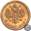 Rosja, Mikołaj II, 5 Rubli 1902 r.
