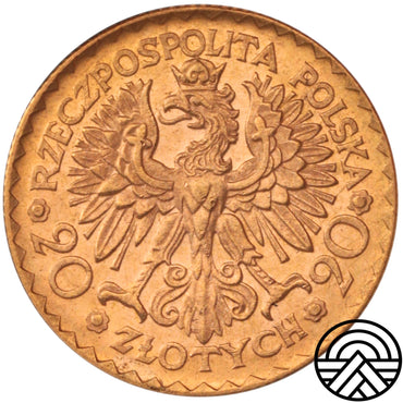 Polska, 20 Złotych 1925 r. Bolesław Chrobry