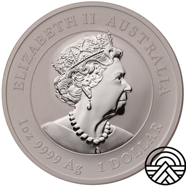 Australia, Dolar, 2021 r. Rok Wołu 1 Oz Ag 999.9