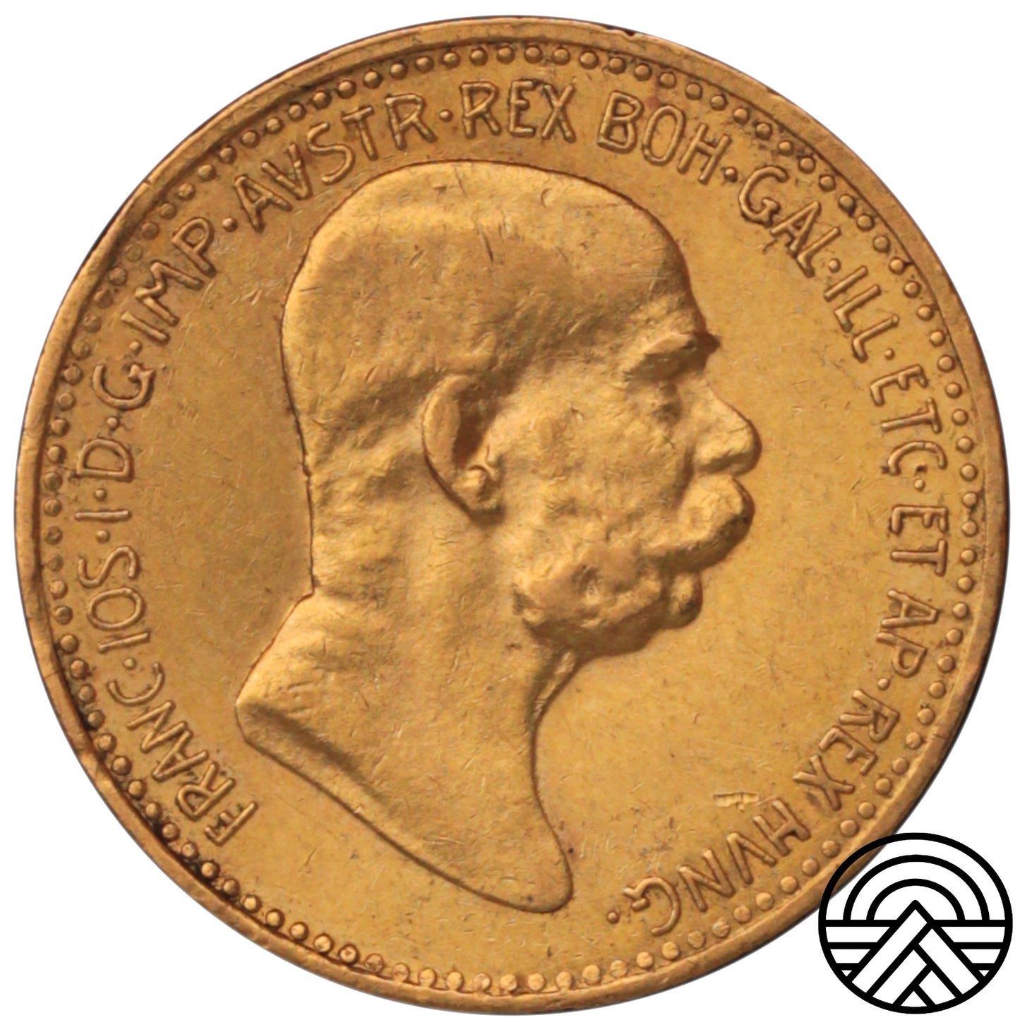 Austria, 10 Koron 1908 r. 60-lecie Panowania
