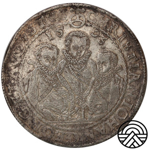 Niemcy, Saksonia, Talar, 1593 r. HB, Drezno