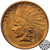 USA, 10 Dolarów, 1907 r. "Indianin" Filadelfia Super!