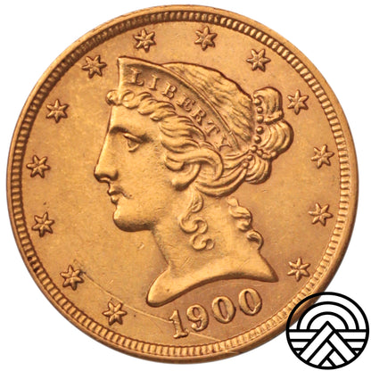 USA, 5 Dolarów, 1900 r. "Liberty Head"