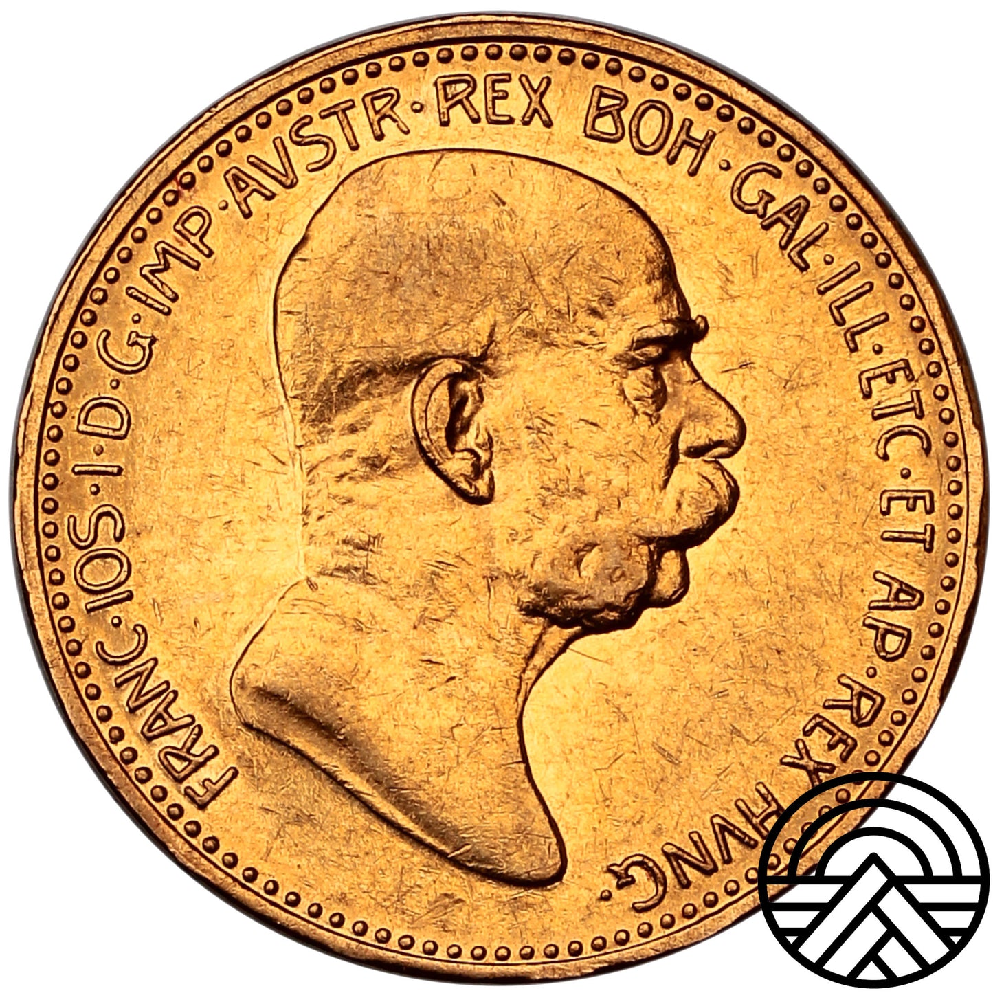 Austria, 20 Koron, 1908 r. 60-Lecie Panowania