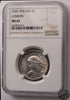 Polska, 2 Złote, 1925 r. Kłosy - Londyn, NGC MS 63