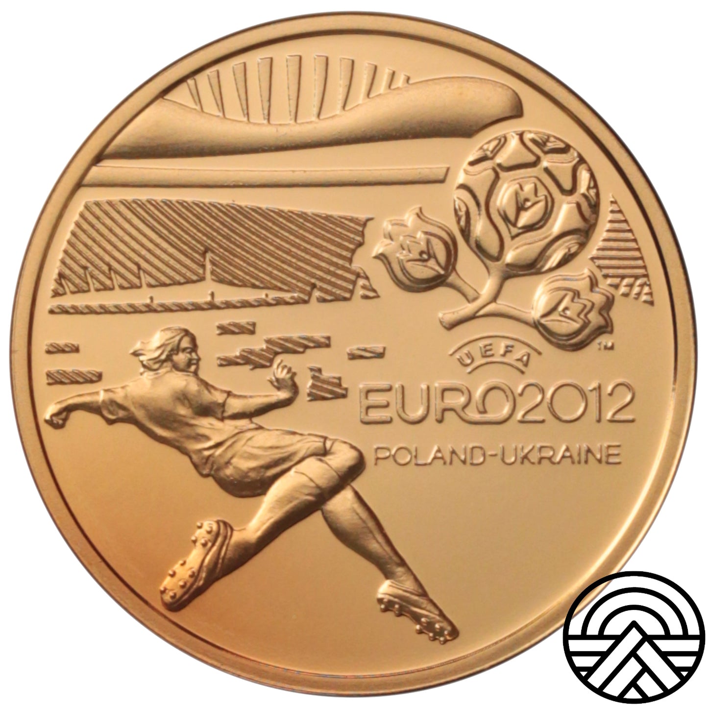 Polska, 100 Złotych, 2012 r. Mistrzostwa Europy W Piłce Nożnej