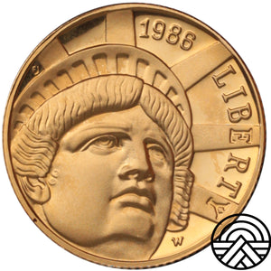 USA, 5 Dolarów, 1986 r. Statua Wolności
