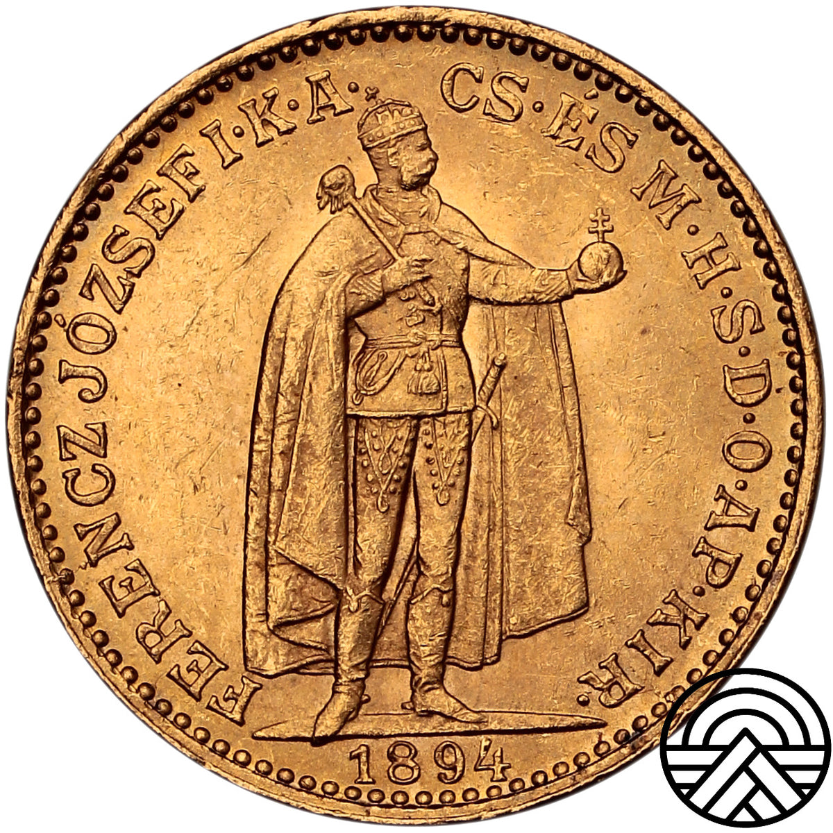 Węgry, 20 Koron 1894 r. P