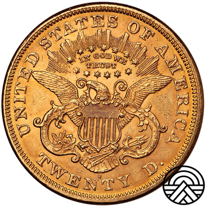 USA, 20 Dolarów 1874 r. "Liberty Head" San Francisco