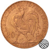 Francja, 20 Franków, 1908 r. Kogut