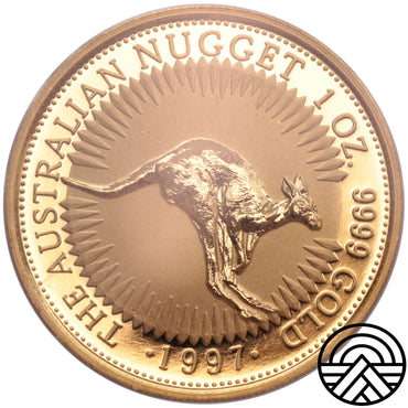 Australia, 100 Dolarów 1997 r. 1 Oz Kangur