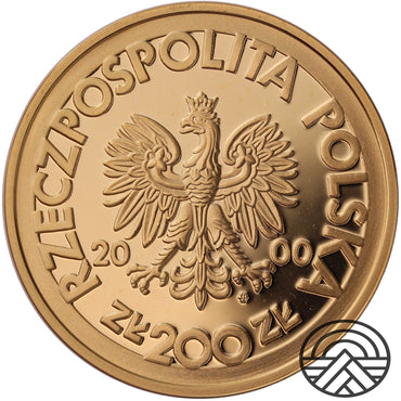 Polska, 200 Złotych 2000 r. "Solidarność"