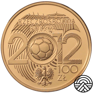 Polska, 100 Złotych, 2012 r. Mistrzostwa Europy W Piłce Nożnej