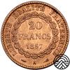 Francja, 20 Franków, 1897 r. "Anioł"