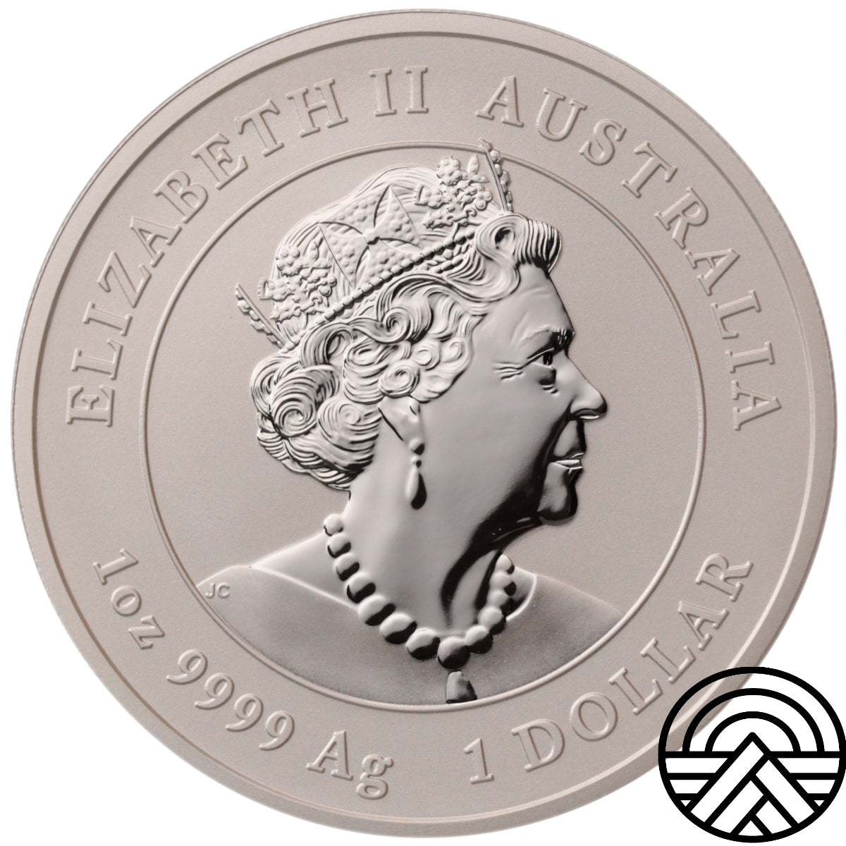 Australia, Dolar, 2022 r. Rok Tygrysa 1 Oz Ag 999.9