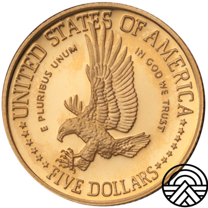 USA, 5 Dolarów, 1986 r. Statua Wolności