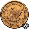USA, 2,5 Dolara 1907 r. "Liberty Head"