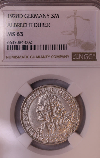 Niemcy, 3 Marki 1928 r.