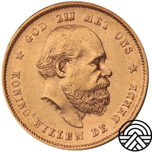 Holandia, 10 Guldenów, 1876 r.