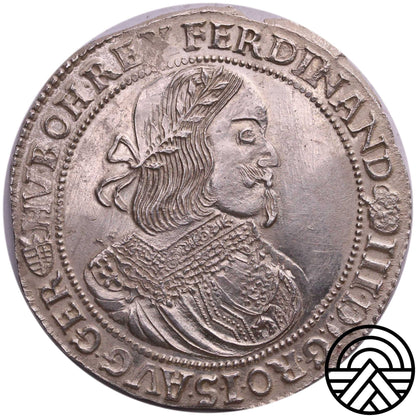 Austria, Ferdinand III, Talar 1654 r. Kremnica Super!