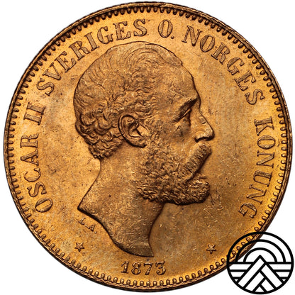 Norwegia, Oskar II, 20 Koron, 1873 r.