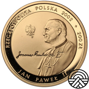 Polska, 200 Złotych, 2002 r. Jan Paweł II