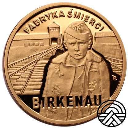 Polska, 100 Złotych 2010 r. "Birkenau"