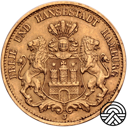 Niemcy, Hamburg, 20 Marek 1899 r.