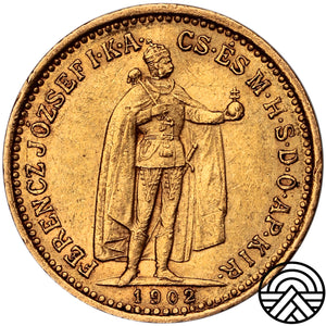 Węgry, 10 Koron, 1902 r. P
