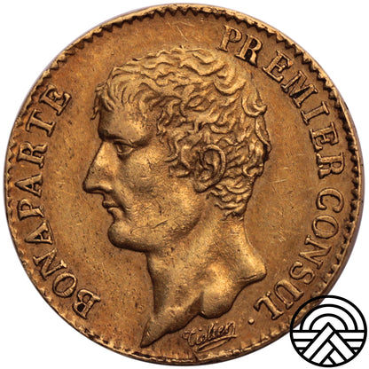 Francja, Napoleon I, 20 Franków AN 12 Paryż