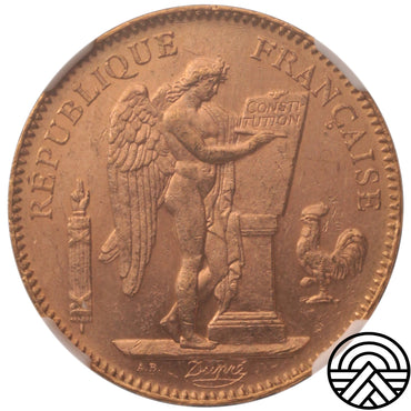 Francja, 50 Franków 1904 r. Paryż NGC MS 62