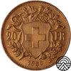Szwajcaria, 20 Franków 1930 r.