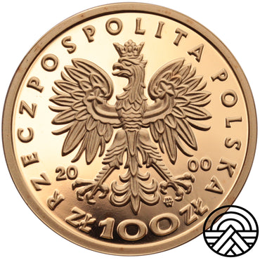 Polska, 100 zł, 2000 r. Jan Kazimierz