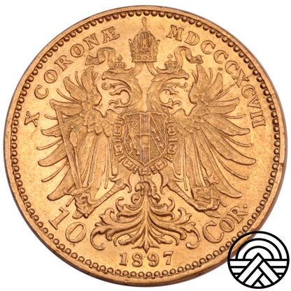 Austria, 10 Koron 1897 r.