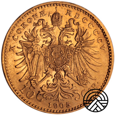 Austria, 10 Koron 1905 r.
