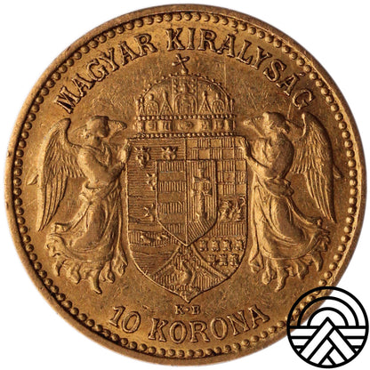 Węgry, 10 Koron 1892 r.