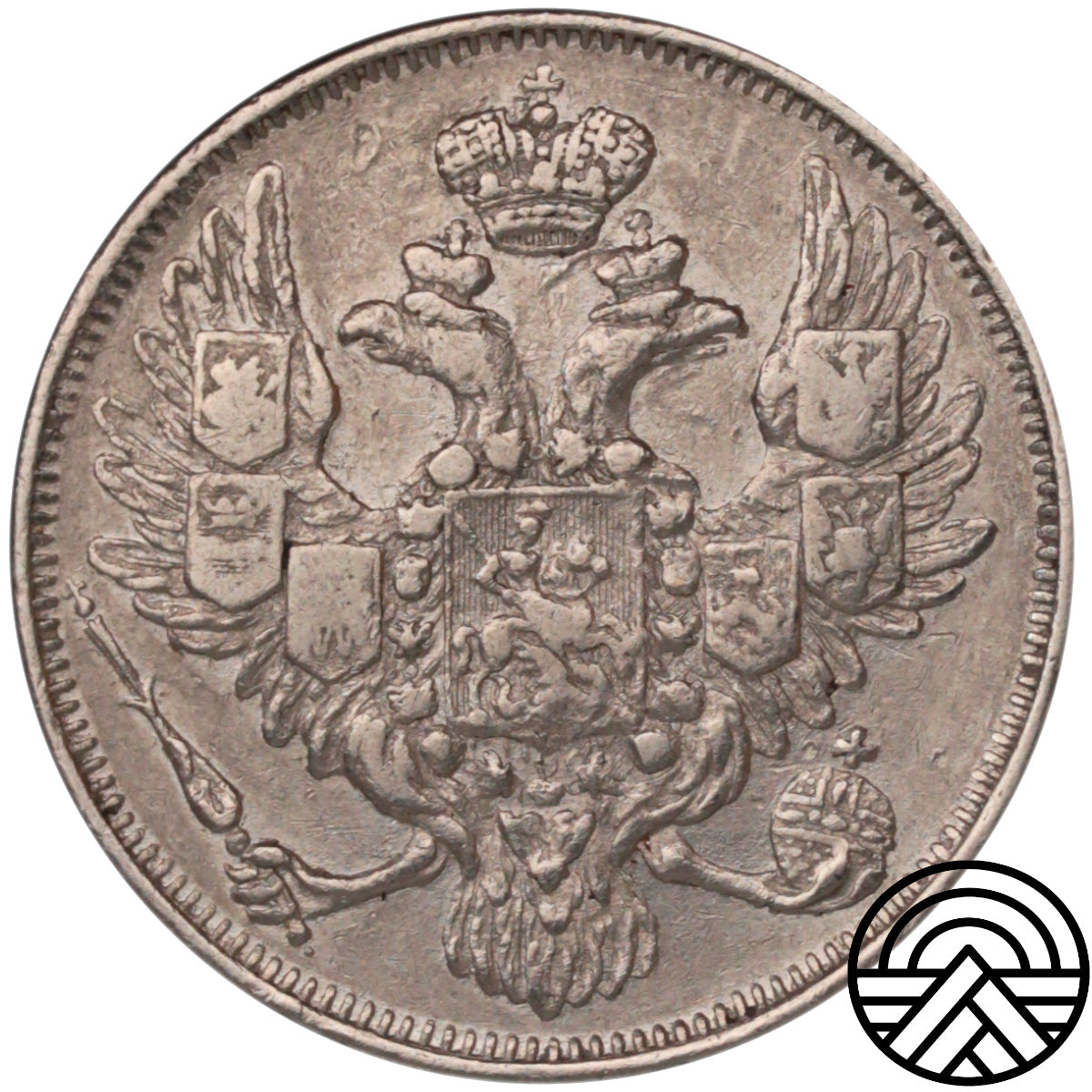 Rosja, Mikołaj I, 3 Ruble, 1844 r. PT