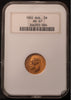Rosja, Mikołaj II, 5 Rubli 1902 r. NGC MS 67