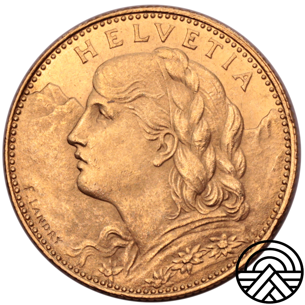 Szwajcaria, 10 Franków, 1913 r.