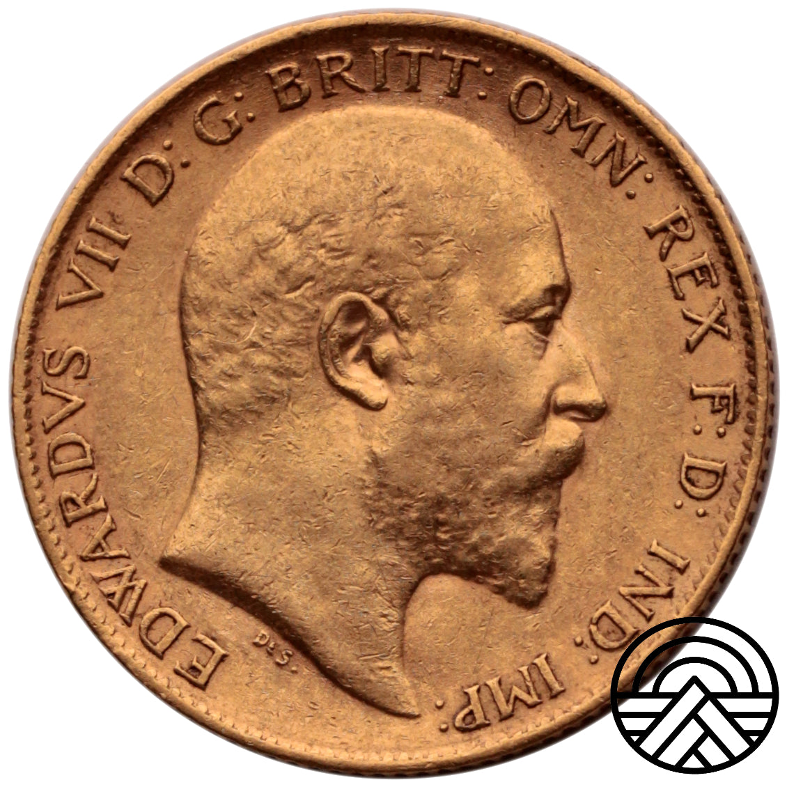 Wielka Brytania, 1/2 Suwerena, 1910 r.