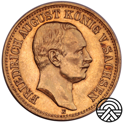 Niemcy, Saksonia, 10 Marek, 1912 r. Muldenhutten